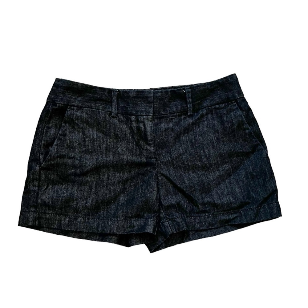 2/$30 - Loft - Women’s Dark Wash Denim Jean Shorts Size 00